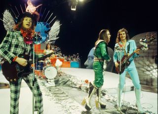Noddy Holder performing with Slade