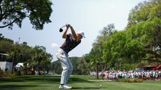 Jordan Spieth takes a shot at the RBC Heritage