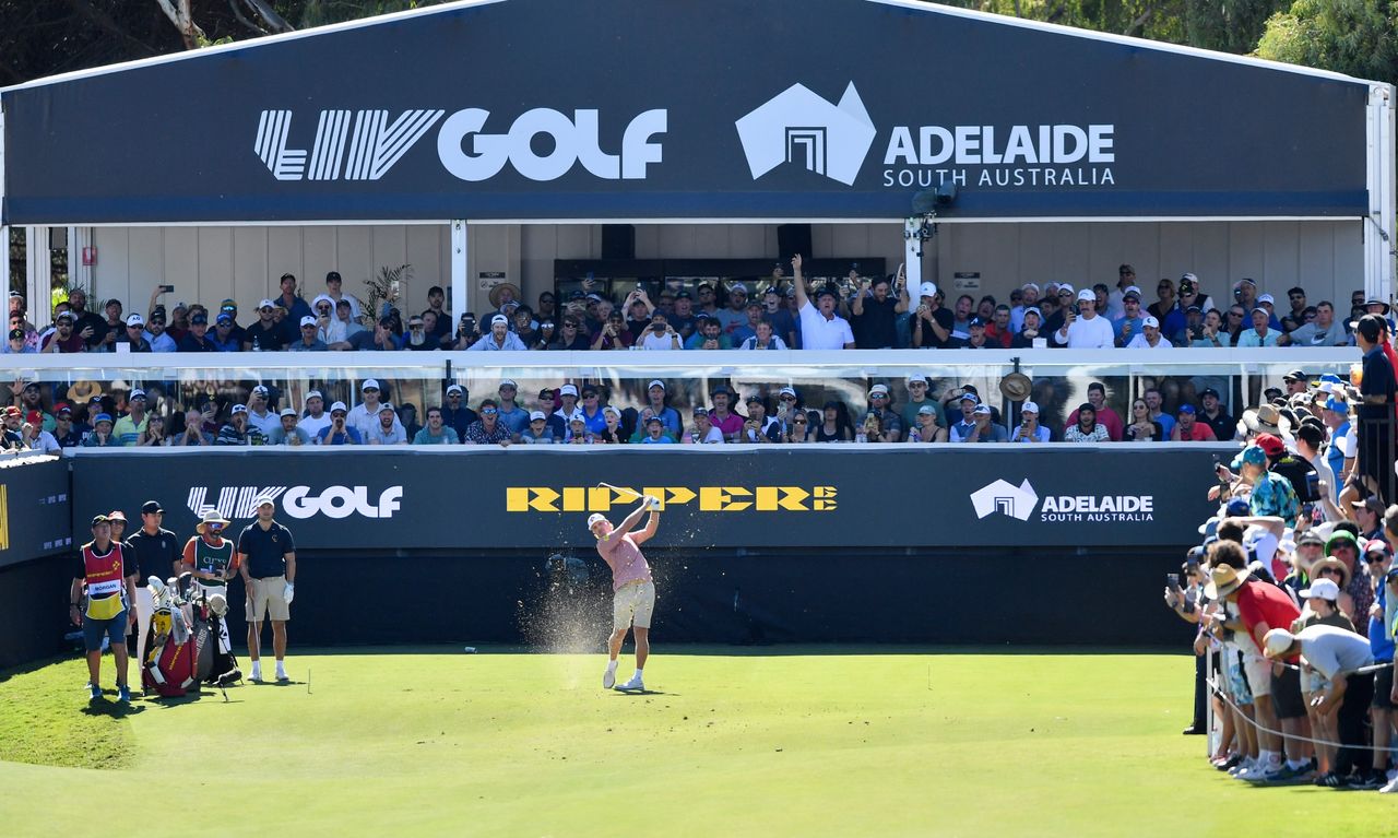 LIV Golf&#039;s event in Adelaide saw crowds of over 70,000