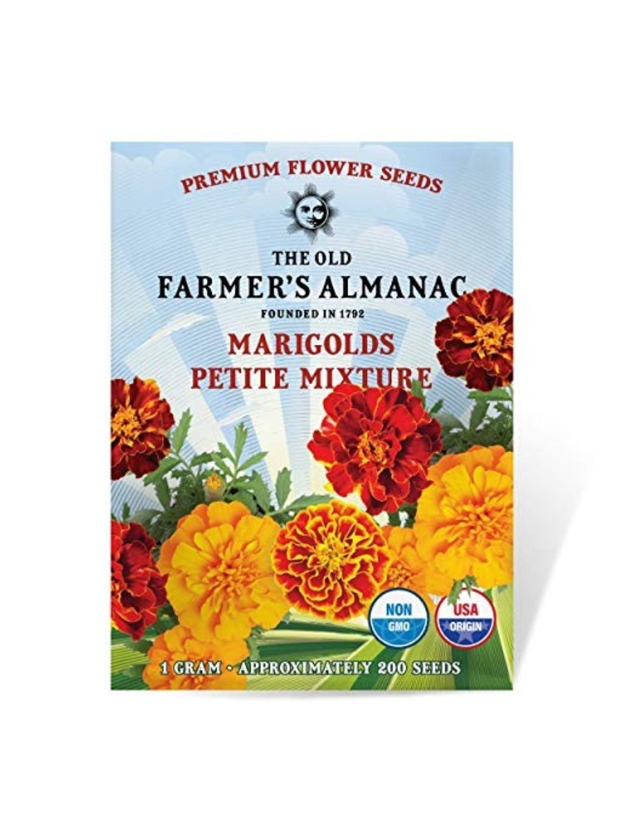 The Old Farmer's Almanac, Petite Mixture Marigold Seeds