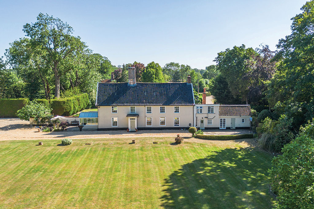 House for sale for around £1m: The Rookery, Fundenhall, Norfolk.