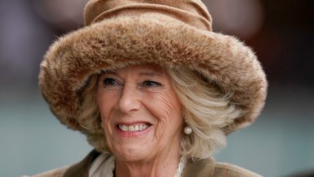 Camilla, Duchess of Cornwall at November Ascot on 20 November 2021