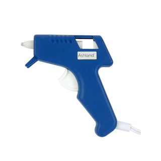 Mini High Temperature Glue Gun in blue