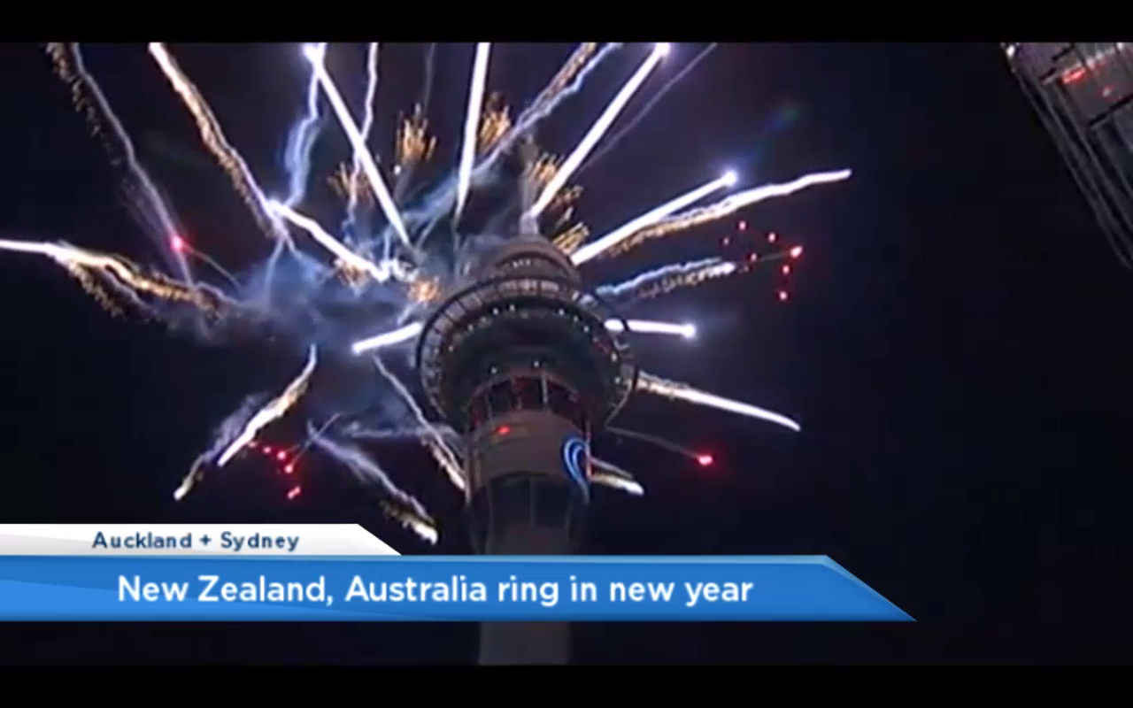 Watch the first to ring in 2016.