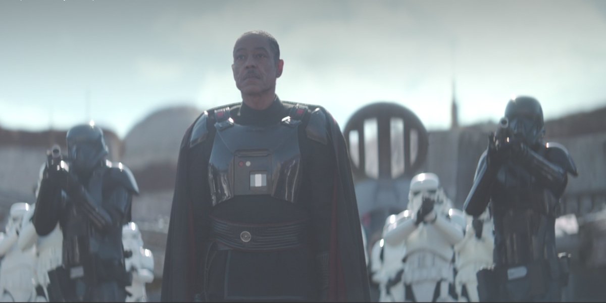 Moff Gideon and crew in The Mandalorian