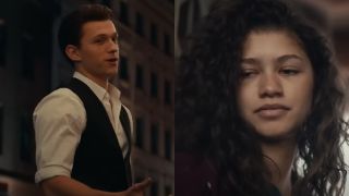 Tom Holland in Uncharted and Zendaya in Euphoria.