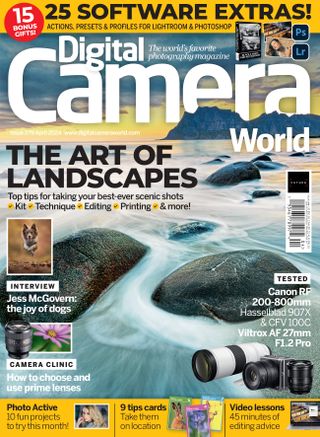 Cover image of Digital Camera magazine's April 2024 issue