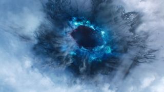 Does space travel in the MCU make any sense? Image shows wormhole in space