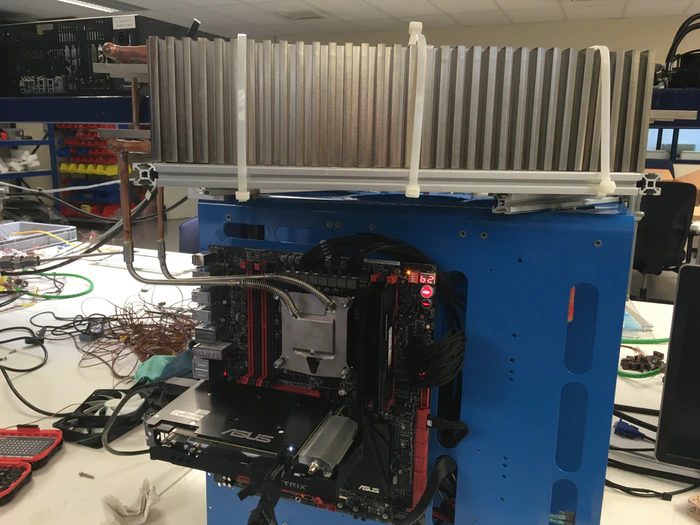 Streamcom Tests the Cooling