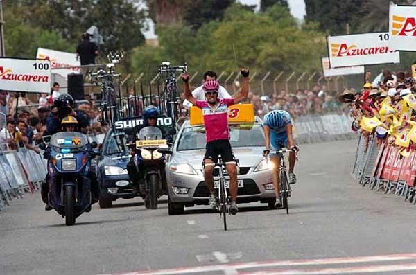 Andreas Klier (T-Mobile) and Tom Stamsnijder (Gerolsteiner) were the two fighting it out for victory.