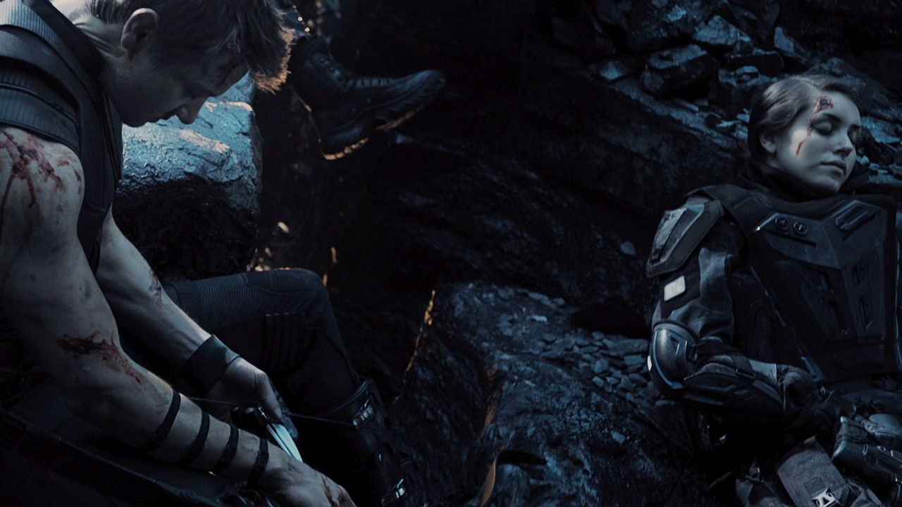 Hawkeye, and a mysterious unknown female character, appear dead in Tony&#039;s visions in The Avengers: Age of Ultron (2015).