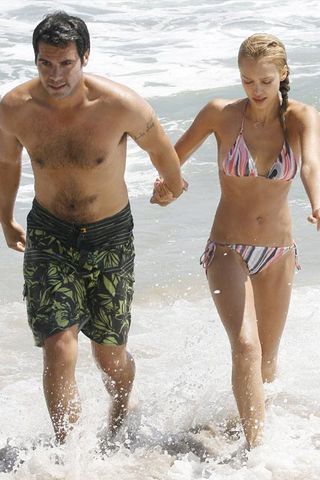 Jessica Alba With Husband Cash Warren