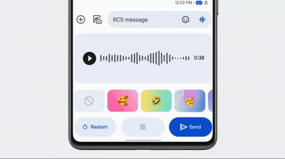 New Google Messages Features voice mood