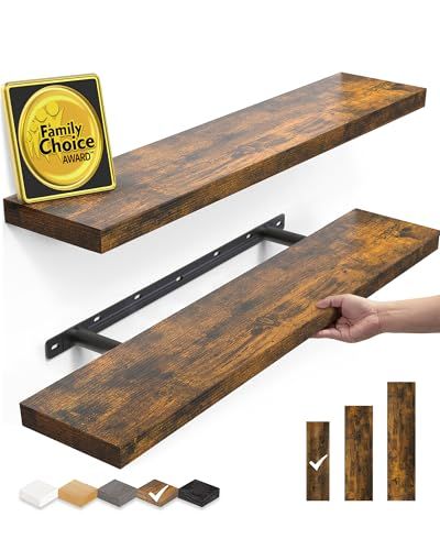 5in Wooden Floating Shelves