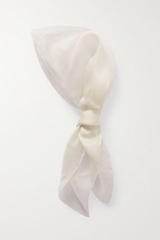 Milette Silk-Organza Head Scarf