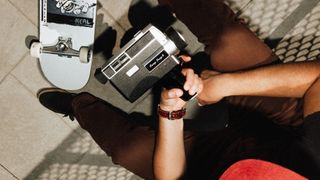 The Camp Snap CS-8 at a skate park