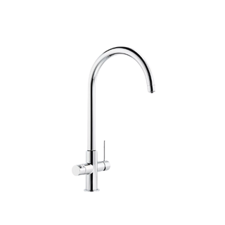 Pronteau by Abode Prothia Swan Slimline 3-In-1 Instant Steaming Hot Water Single Lever Kitchen Tap