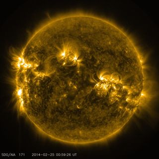 X 4.9 Flare in 171 Angstrom Light