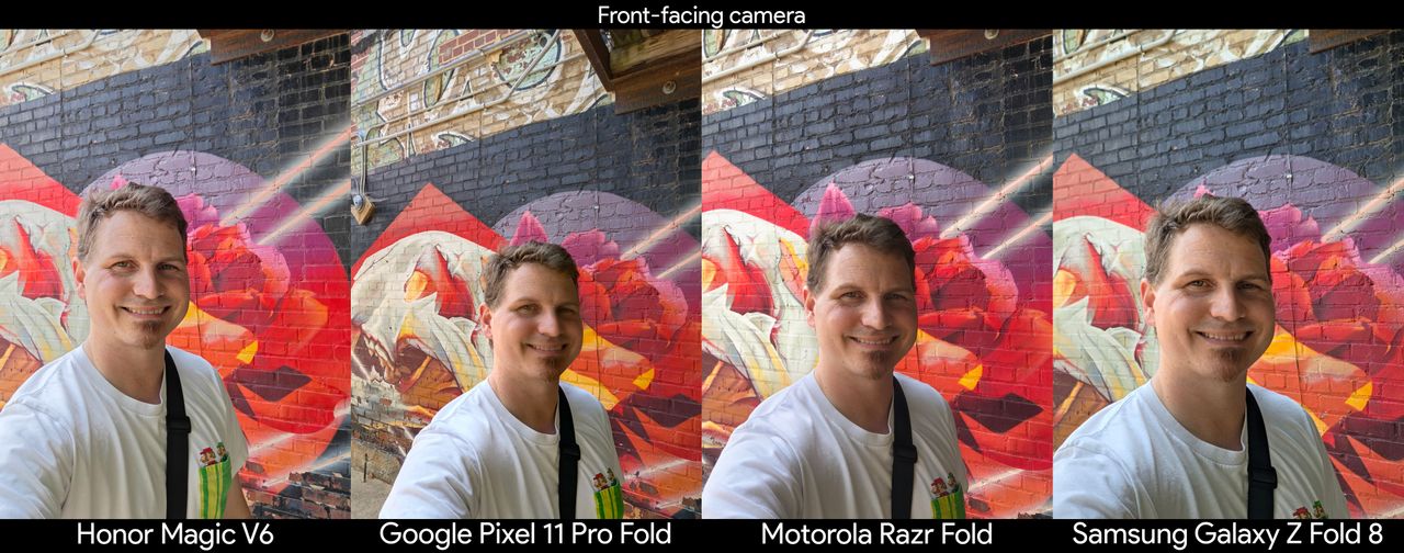 Comparing the Google Pixel 11 Pro Fold's cameras to the Samsung Galaxy Z Fold 8, Honor Magic V6, and Motorola Razr Fold