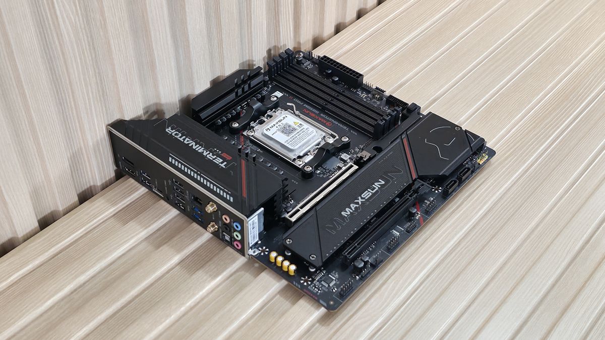 Maxsun Terminator B850M Pro II - Board images