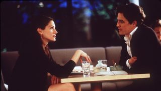 Julia Roberts and Hugh Grant film 'Notting Hill' in 1998