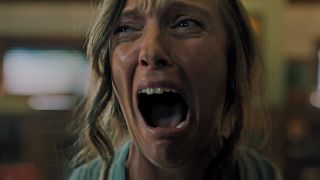 Toni Collette as Annie in Ari Aster's psychological horror Hereditary 