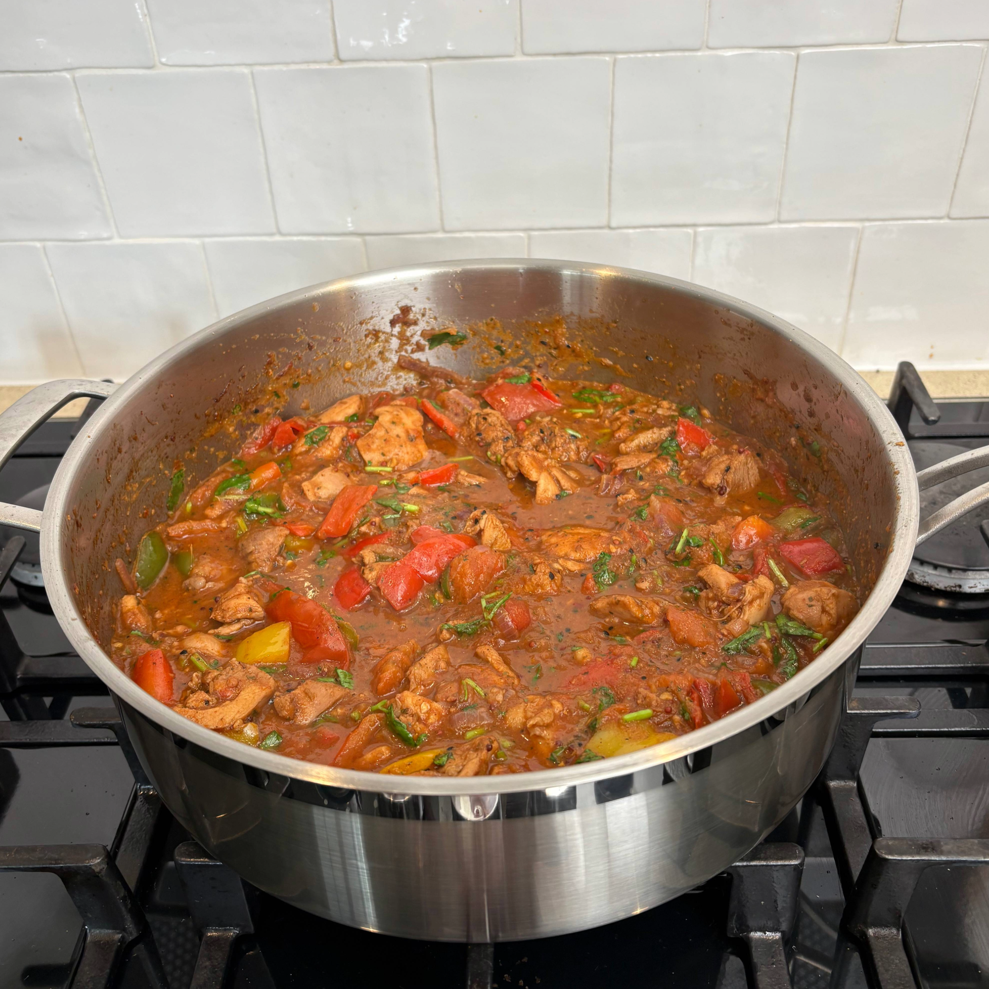 Testing the Tom Kerridge x M&amp;amp;S All in One pan in stainless steel