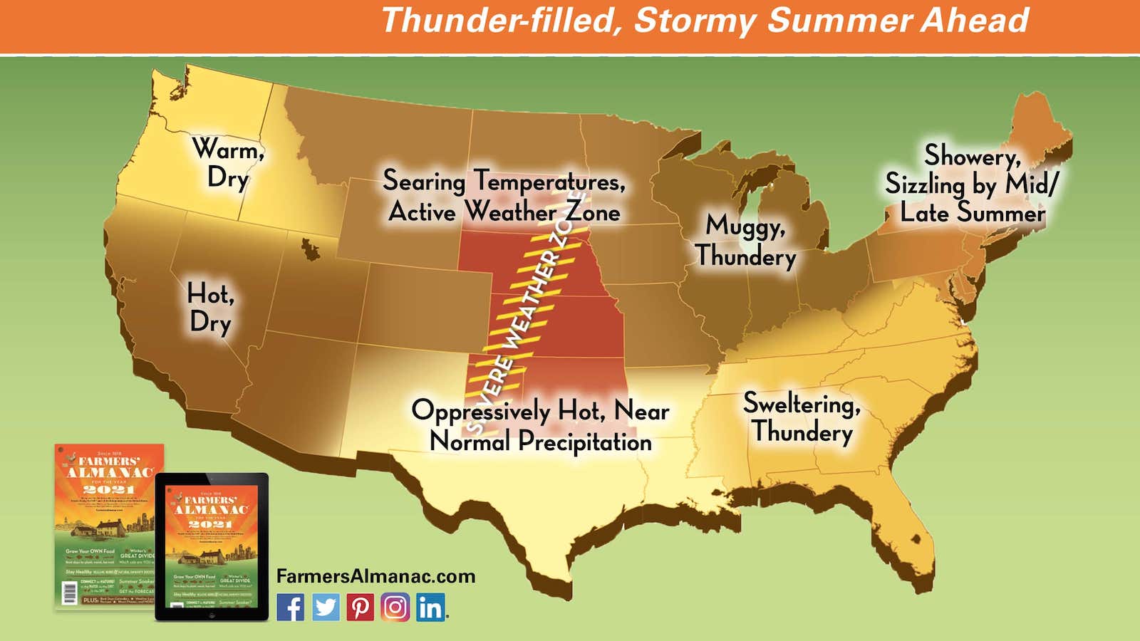 Summer 2021: Farmers' Almanac reveals dismal predictions | Woman & Home