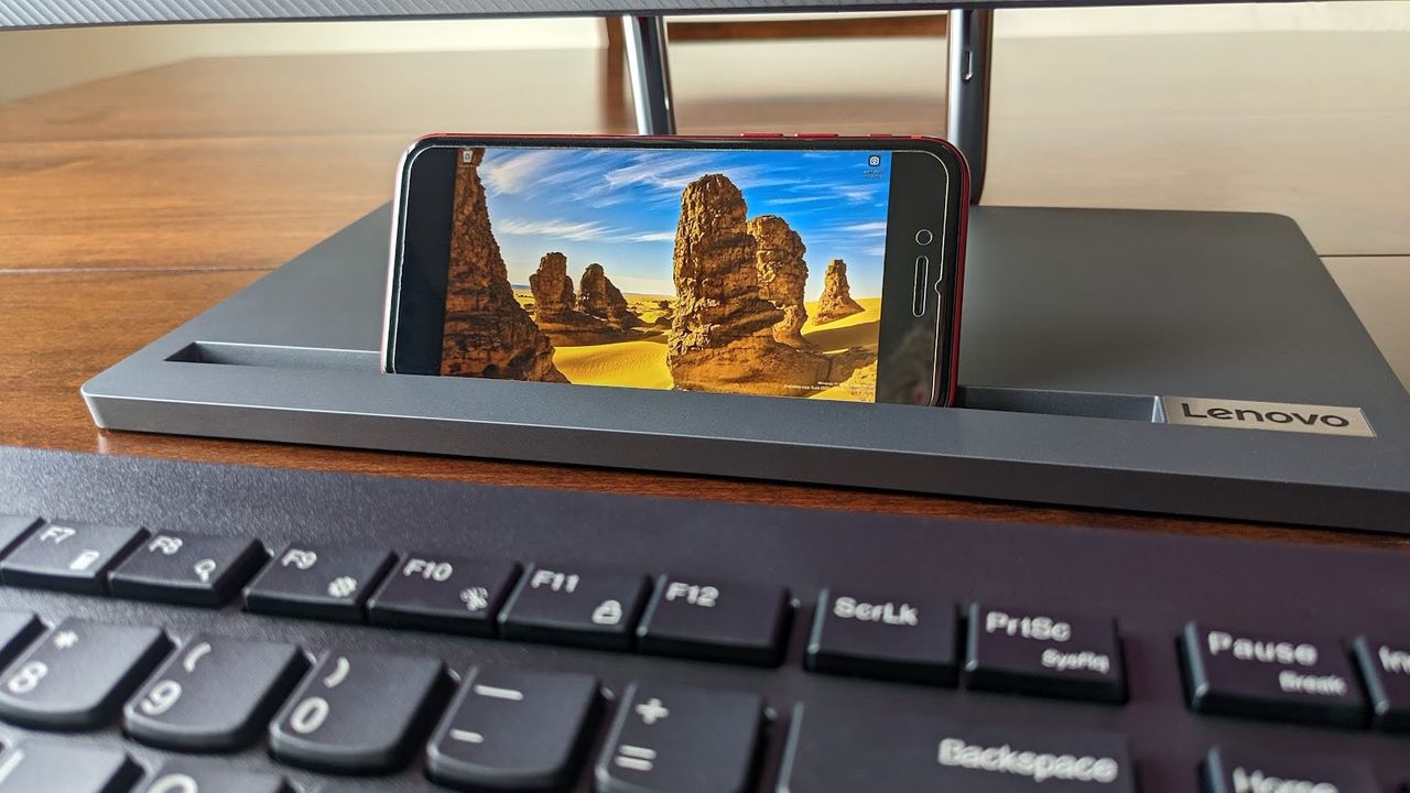 Lenovo IdeaCentre AIO5i 27 phone mount