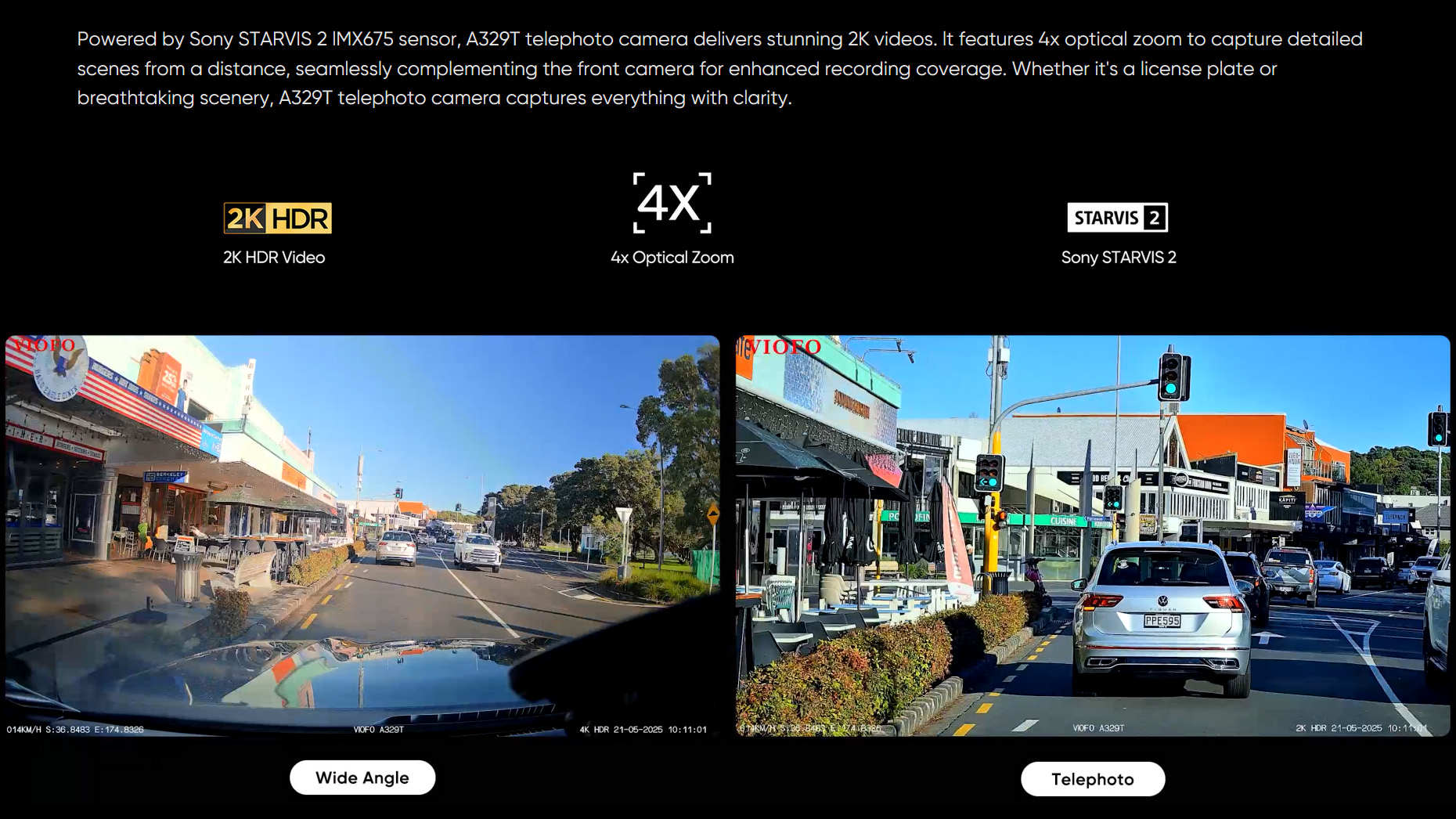 Viofo A329 dashcam
