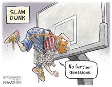 Political cartoon