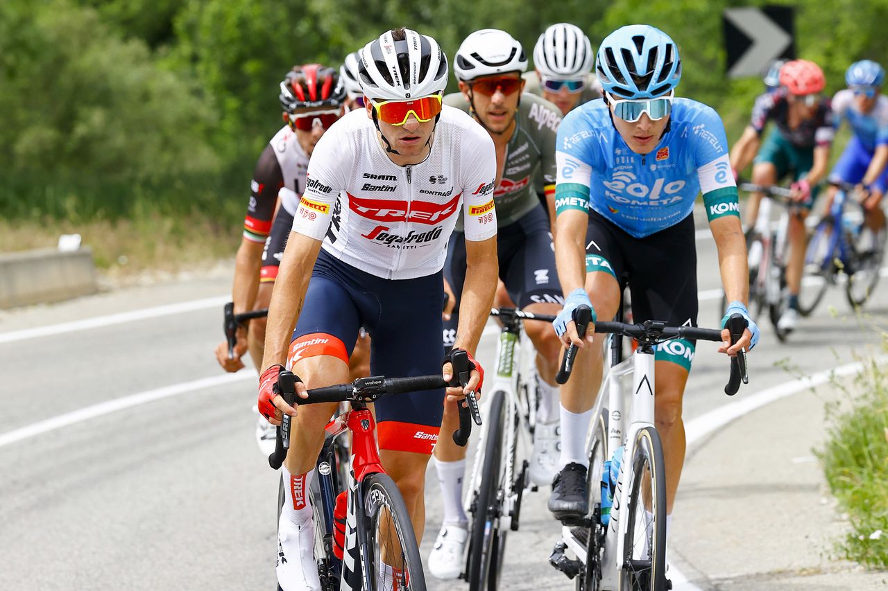Giro d'Italia 2022 - 105th Edition - 15th stage Rivarolo Canavese - Cogne 178&Acirc;&nbsp;km - 22/05/2022 - Giulio Ciccone (ITA - Trek - Segafredo) - photo Luca Bettini/SprintCyclingAgency&Acirc;&copy;2022