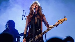 Melissa Auf Der Maur performs at Highline Ballroom on March 3, 2011 in New York City