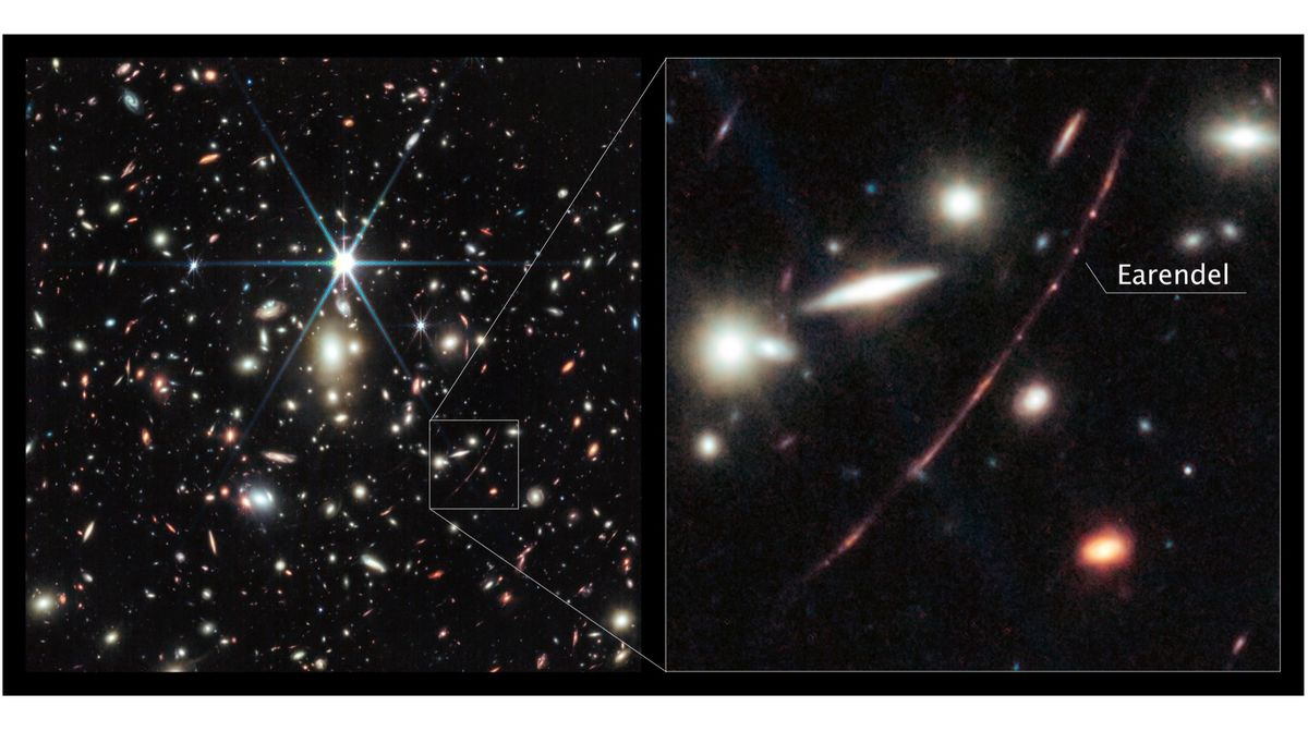Kosmiczny Teleskop Jamesa Webba unosi zasłonę na najdalszą znaną gwiazdę we wszechświecie