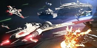 space battle Battlefront 2