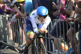 Esteban Chaves is well placed after the time trial