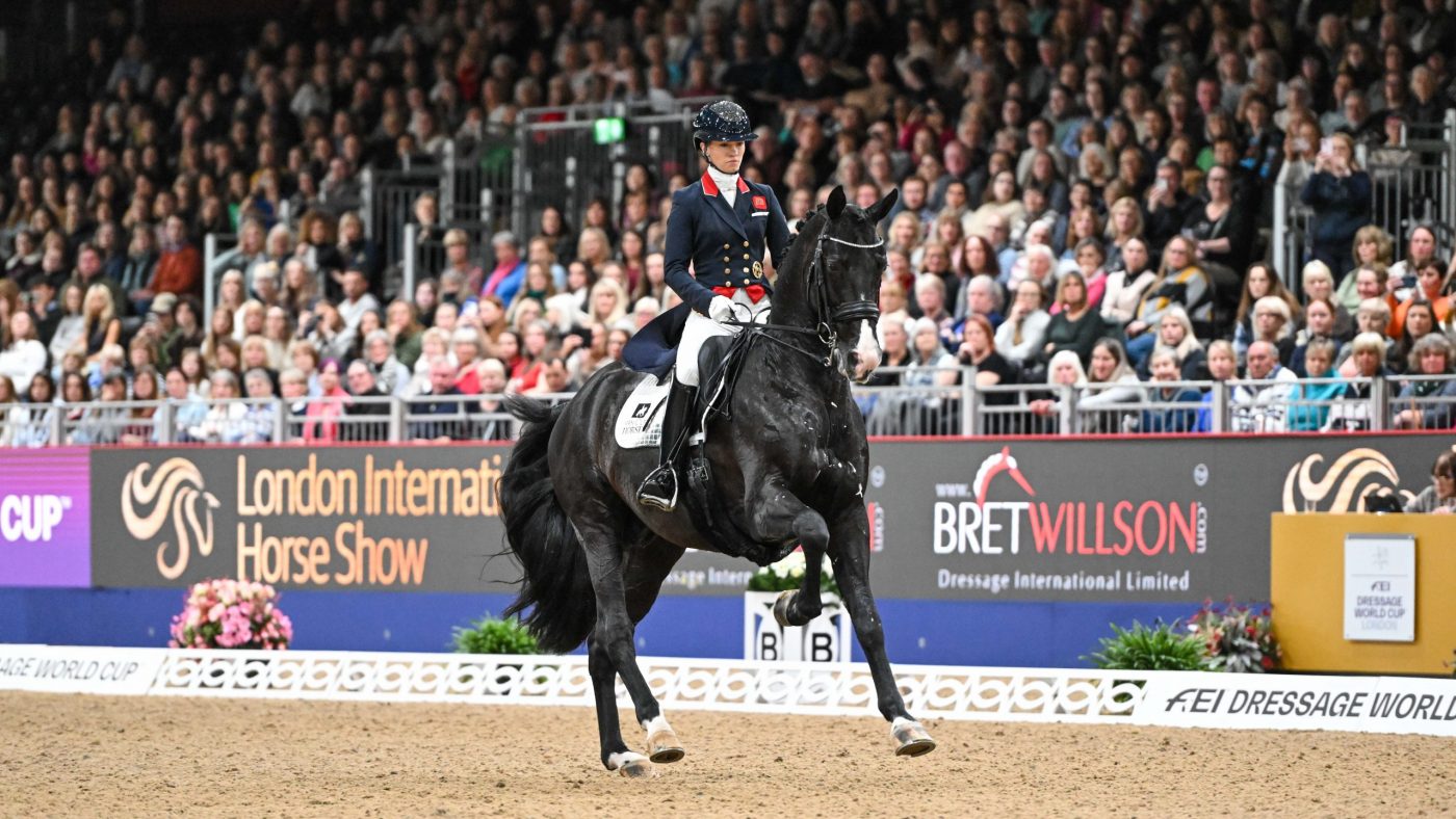 London International freestyle dressage results