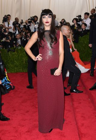 Adriana Lima At The Met Gala 2015