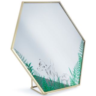 bambi designed hexagonal mirror