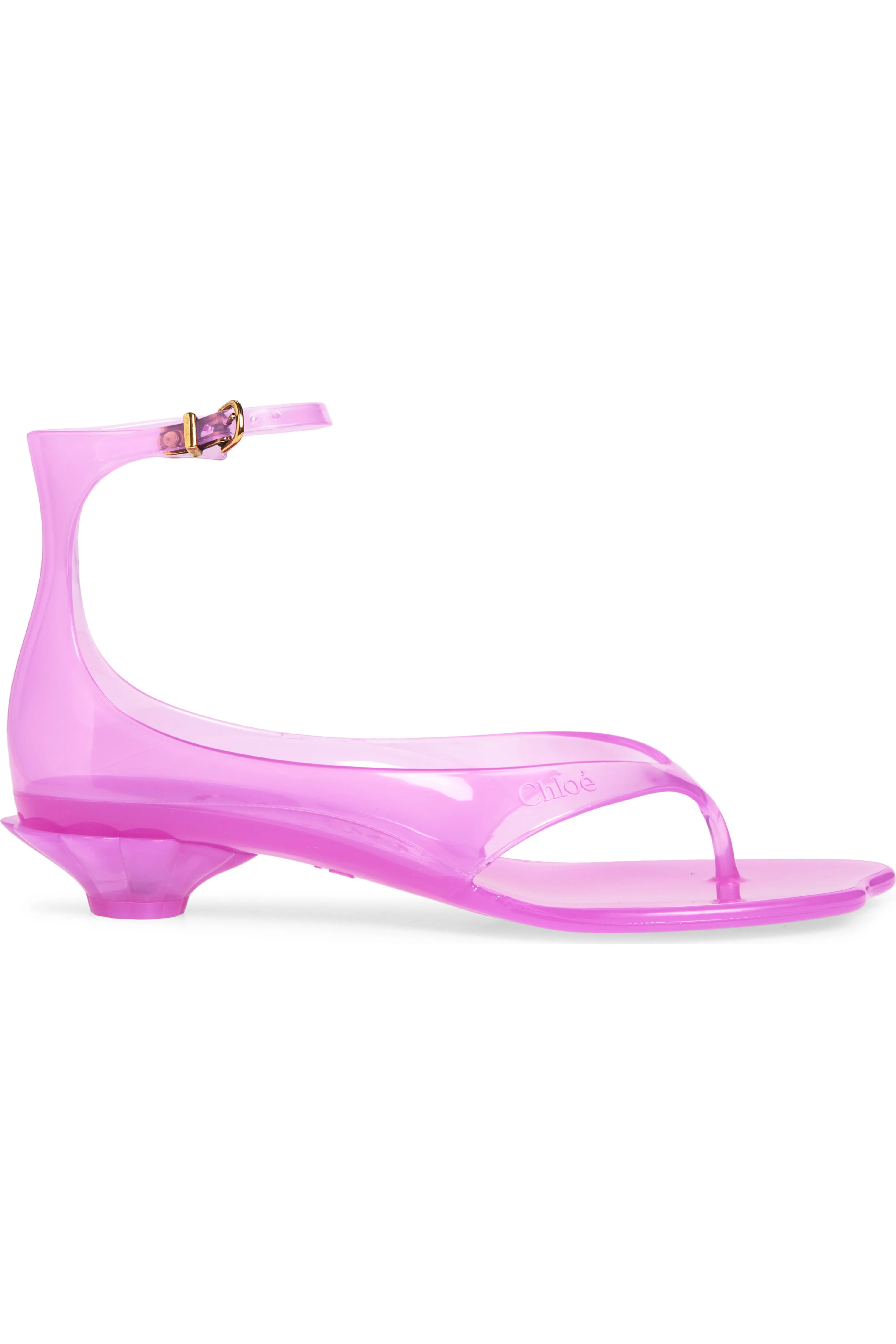 Jelly Ankle Strap Sandal