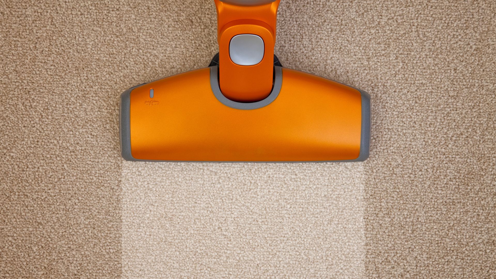A steam cleaner being used at home