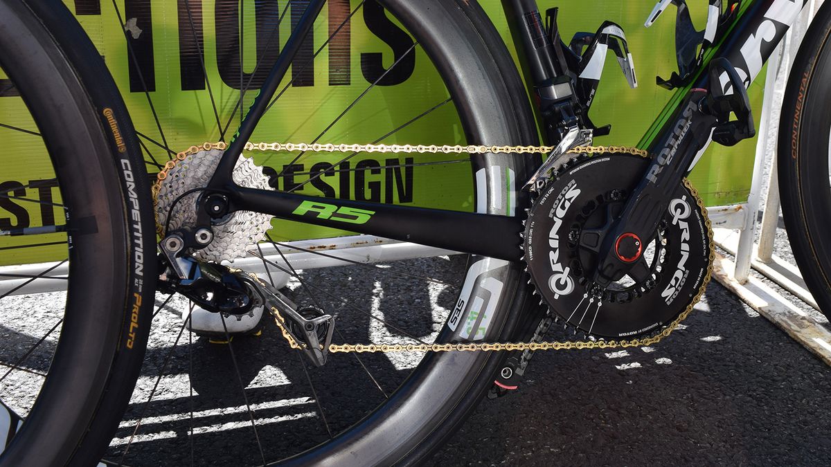 A look at the unique drivetrain of Team Dimension Data
