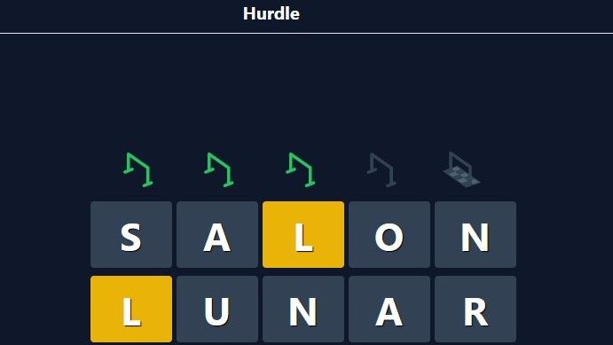 Hurdle é um jogo de sobrevivência Wordle de vários estágios