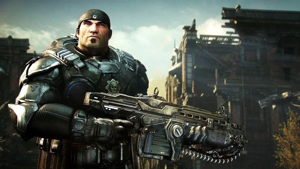 Marcus Fenix in Gears of War: Reloaded