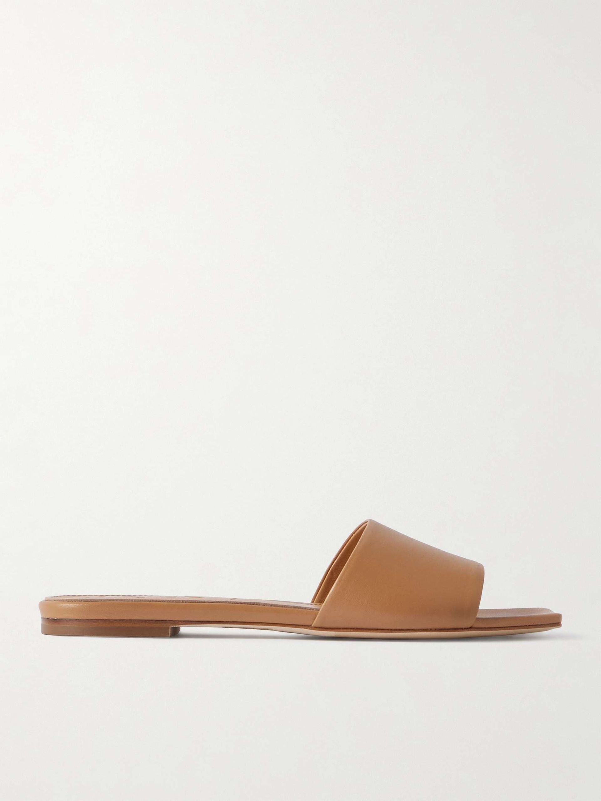 Anna Leather Slides