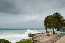 Hurricane storm surge in the Caribbean
