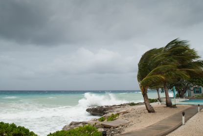 Hurricane storm surge in the Caribbean