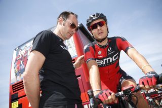 Erik and Rick Zabel at the 2015 Giro d'Italia (Sunada)