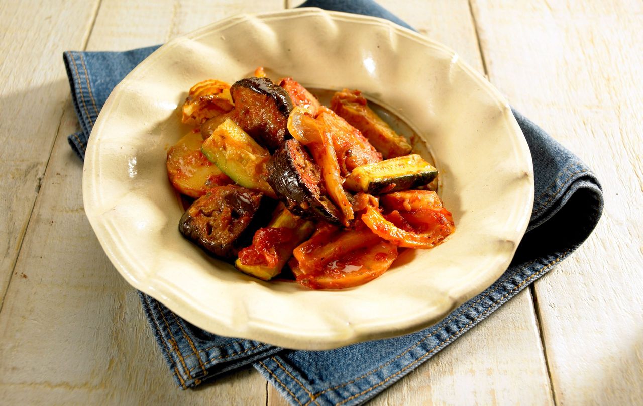 Spanish-style ratatouille