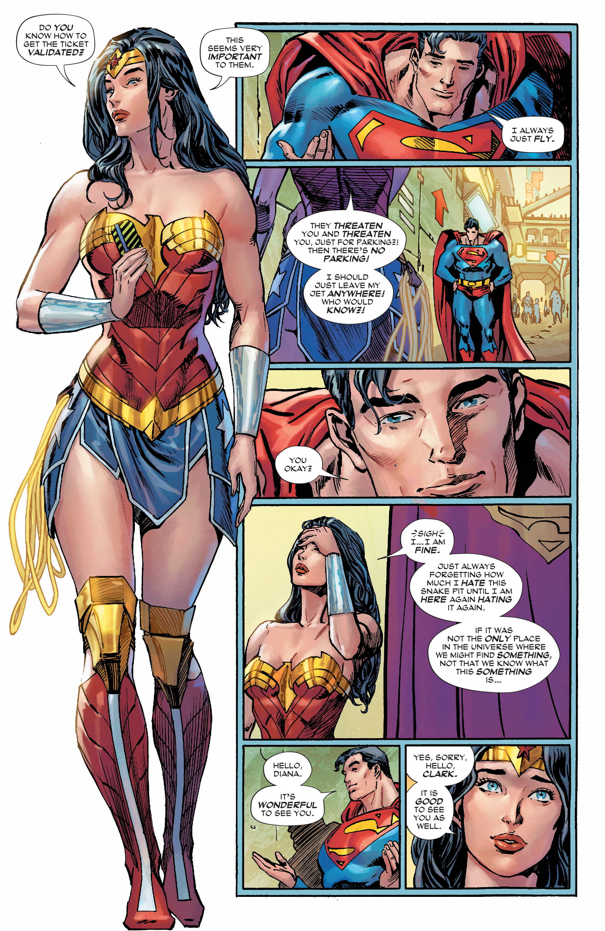 Kunst aus Wonder Woman #7